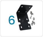6 Single Brackets